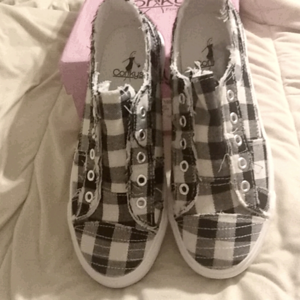 Plaid Sneakers